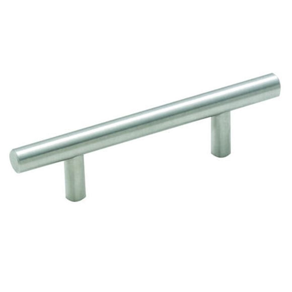 Amerock BP19010CS-G9 3 in. Ctr Pull - Sterling Nickel