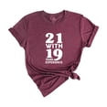 thumbnail image 3 of 21 With 19 Years Experience Shirt, 40th Birthday Shirt, Funny Birthday Party Shirt, 40th Birthday Gifts, 1982 Birthday, Hello Forty Shirt, 3 of 13