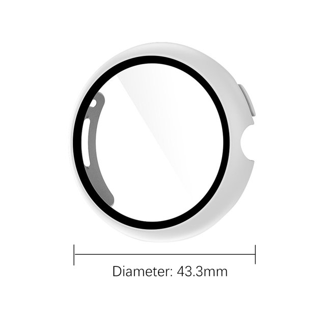 Película de vidrio templado de reemplazo de Glass+Cover con todo incluido para Google Pixel Watch