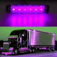 thumbnail image 2 of LINLIN LED Side Marker Lights, 10 Pieces LED Indicators Lights Led Marker Clearance Lights LED Truck Side Lights12-24V, 2 of 6
