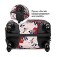 thumbnail image 2 of Disketp Lilies Flowers Elastic Travel Luggage Cover Travel Suitcase Protective Cover For Trunk Case Apply To 18''-32'' Suitcase Cover-Medium, 2 of 7