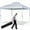 White, variant on Costway 2-Tier 10' x 10' Pop-up Canopy Tent Instant Gazebo Adjustable Carry Bag with Wheel White