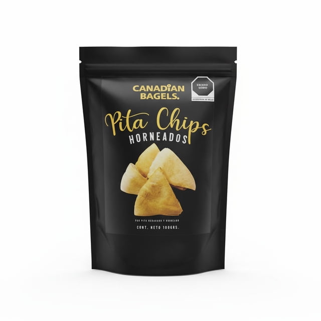 Botana Pita Chips Originales 100gr | Horneados | Canadian Bagels