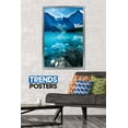 thumbnail image 2 of Moraine Lake Wall Poster, 22.375" x 34", Framed, 2 of 3