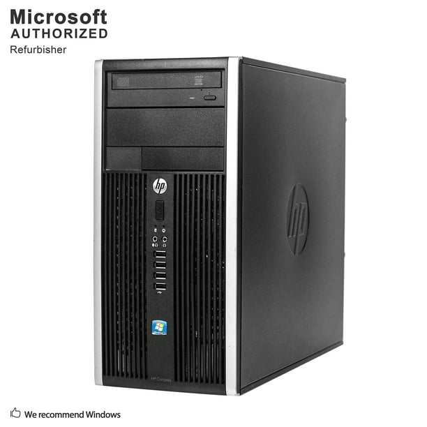 HP Pro 6300 Mini Tower, Intel Quad Core i7-3770 up to 3.9 GHz, 8G DDR3 RAM,  256G SSD, WiFi, Bluetooth, DVD, Windows 10 Pro 64 Bit  (EN/FR/ES)-Refurbished 