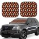 thumbnail image 1 of Balery Christmas Gingerbread Parasol para parabrisas de coche de 2 piezas | Parasol plegable para parabrisas delantero de coche para la mayoría de sedanes-Small, 1 of 6