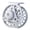 Silver-3 4, variant on 3/4 5/6 7/8 Right Left Hands Exchange Fishing Reel Fly Fishing Reel and Spare Spool 2+1BB 1:1 Aluminum Alloys Body Spool