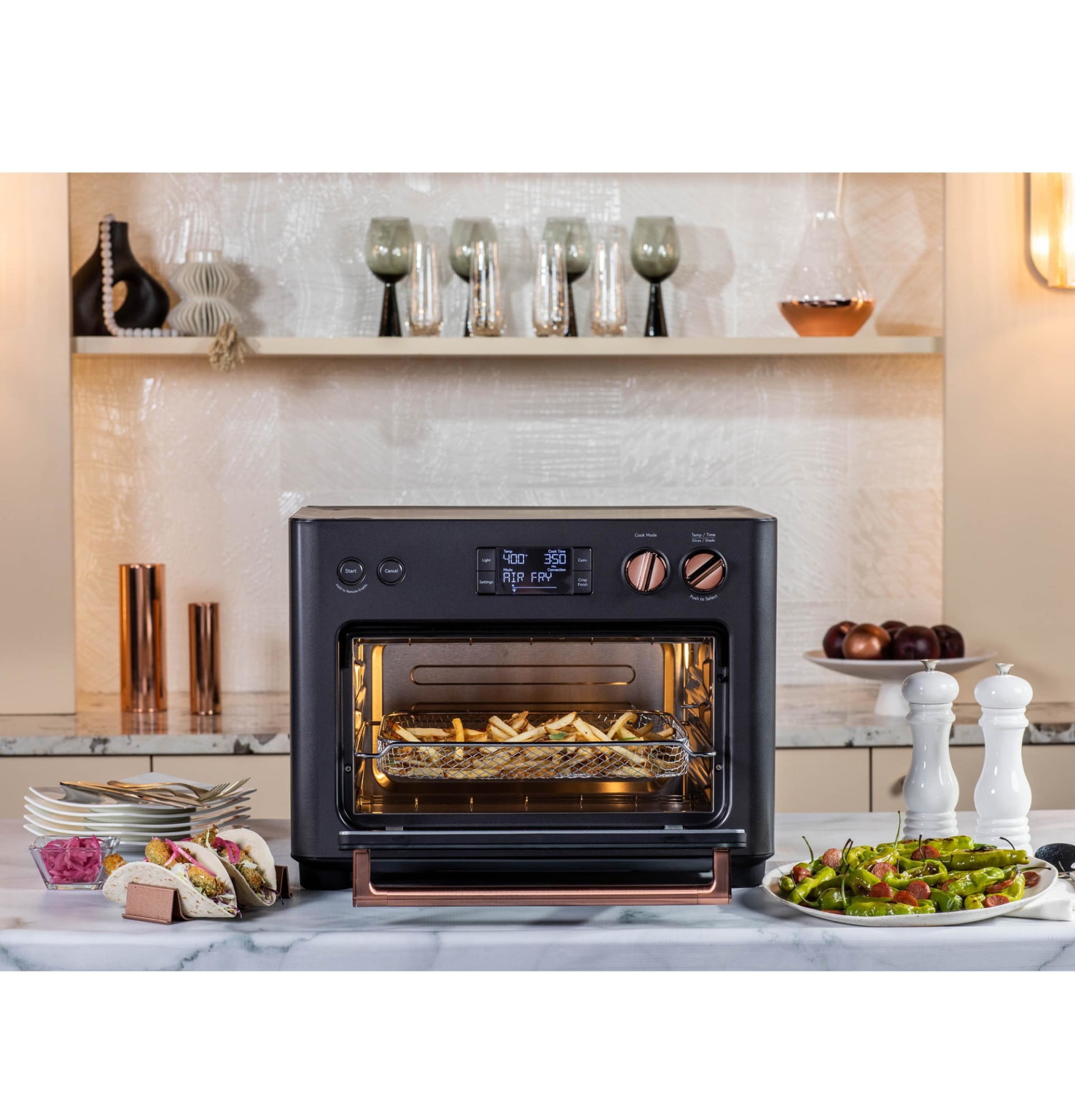 Cafe C9OAAAS2RS3 18-5/8" Wide 1800 Watt Convection Countertop Toaster Oven - Stainless
