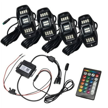 Oracle Lighting ColorSHIFT RGB W Underbody Wheel Well Rock Light Kit 4Pcs 5895-339