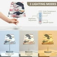 thumbnail image 4 of Funny Toucan Bird and Flower Desk Lamp LED Table Nightstand Lamps with 3 Color Temperatures for Home Bedroom Living Room Decor 8x12, 4 of 8