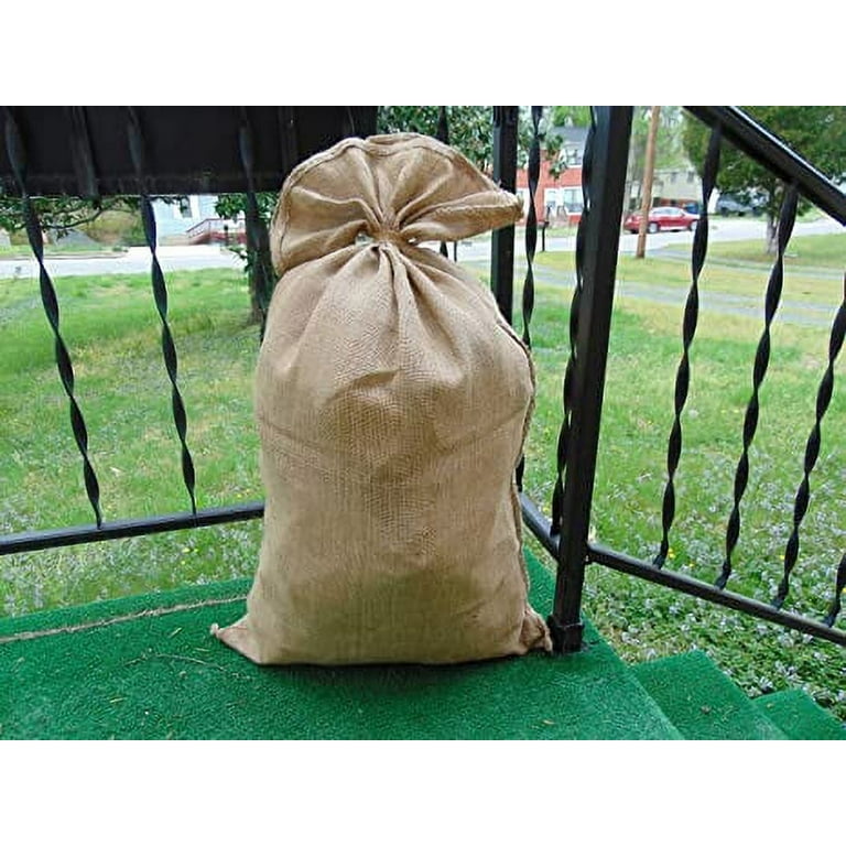 2 Pack Premium Large Burlap sack Bags 2 Piece Set 24 x 40 inch