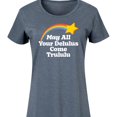 thumbnail image 3 of Instant Message - May All Your Delulus Come Trululu - Women's Any Way Dress, 3 of 6