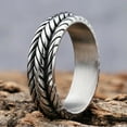thumbnail image 6 of K-KED Retro Men's Fashion Delicate Jewelry Stainless Steel Irish Celtic Knot Band Rings for Men-12-14112, 6 of 6