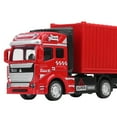 thumbnail image 4 of Jouet de Camion Conteneur à Rétrofriction, Jouet de Modèle de Camion de Construction en Alliage Simulé, Cadeaux d'Anniversaire pour Enfants Jaune, Rouge, Bleu, Gris, 4 of 8