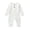 White, variant on Esaierr Infant Baby Boys Spring Fall Jumpsuits for Newborn Toddler Boys Long Sleeve Buttons Romper Pants Onesie Bodysuit Pajamas Clothes for 0-18M
