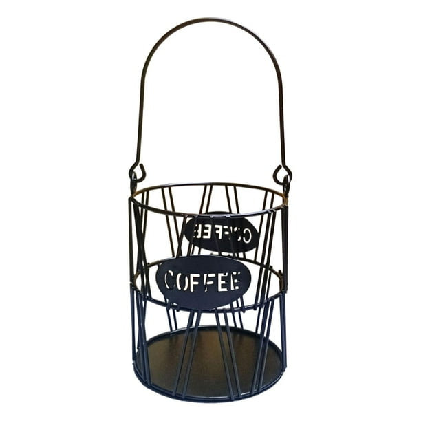 Organizador de cápsulas de café K-Cup, 30 cestas para cápsulas, soporte para aperitivos y frutas. Dorado S