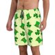thumbnail image 2 of Fotbe St. Patrick's Day Trajes de Baño Estampados para Hombre, Shorts de Verano de Secado Rápido, Ropa de Playa, Bañadores-Small, 2 of 6