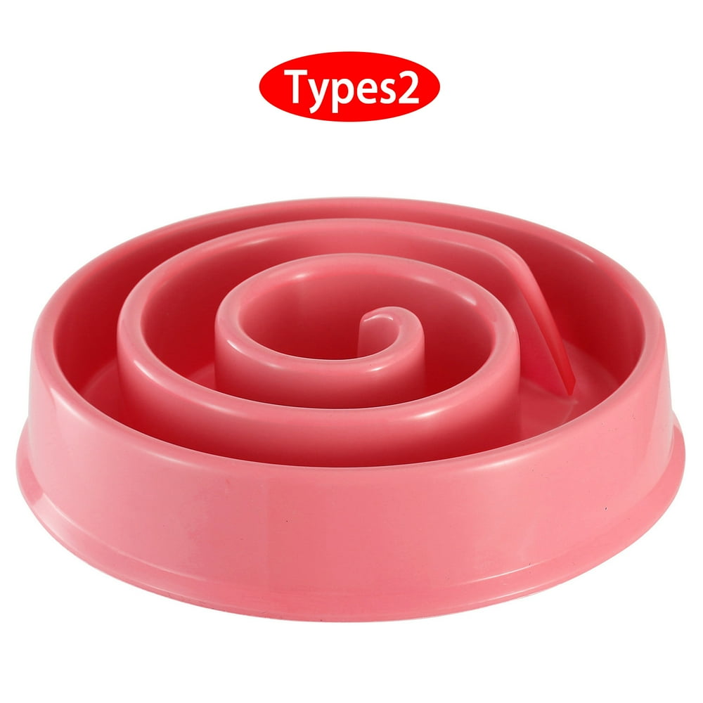 iMountek Dog Cat Slow Feeder Bowl Pet Interactive Maze Feeder Bowl AntiBloat Feeding Plate