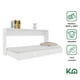 thumbnail image 1 of Base Cama Individual Abatible Blanca KingsHouse Desmontable blanco, 1 of 4