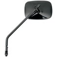 thumbnail image 2 of Drag Specialties Die-Cast Long Stem Black Mirror (0640-0657), 2 of 2