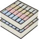 thumbnail image 1 of Pack of 2 Foldable Non-Woven Drawer Organizer for Underwear, Bras, Socks Compartment Storage Box Space Saving, Socks Storage, 1 of 5
