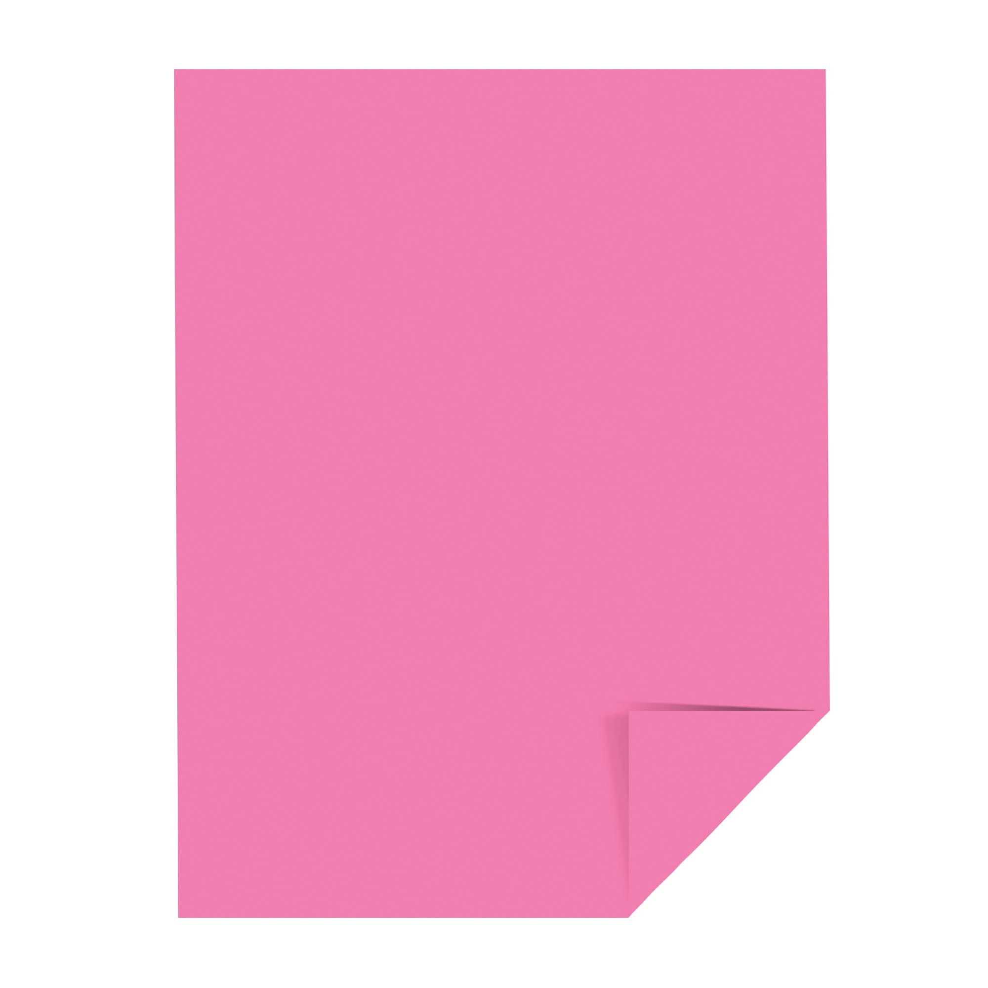 Astrobrights Color Cardstock, Pulsar Pink, 8.5" X 11", 250 Count