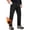 Black, variant on FEN AI Snow Ski Pants Men Waterproof Softshell Pant Snowboard Trousers Fleece Lined Outdoor Hiking Cargo Pants with 6 Pockets