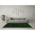 thumbnail image 3 of Ahgly Company Indoor Rectangle Abstract Emerald Green Contemporary Area Rugs, 8' x 12', 3 of 4