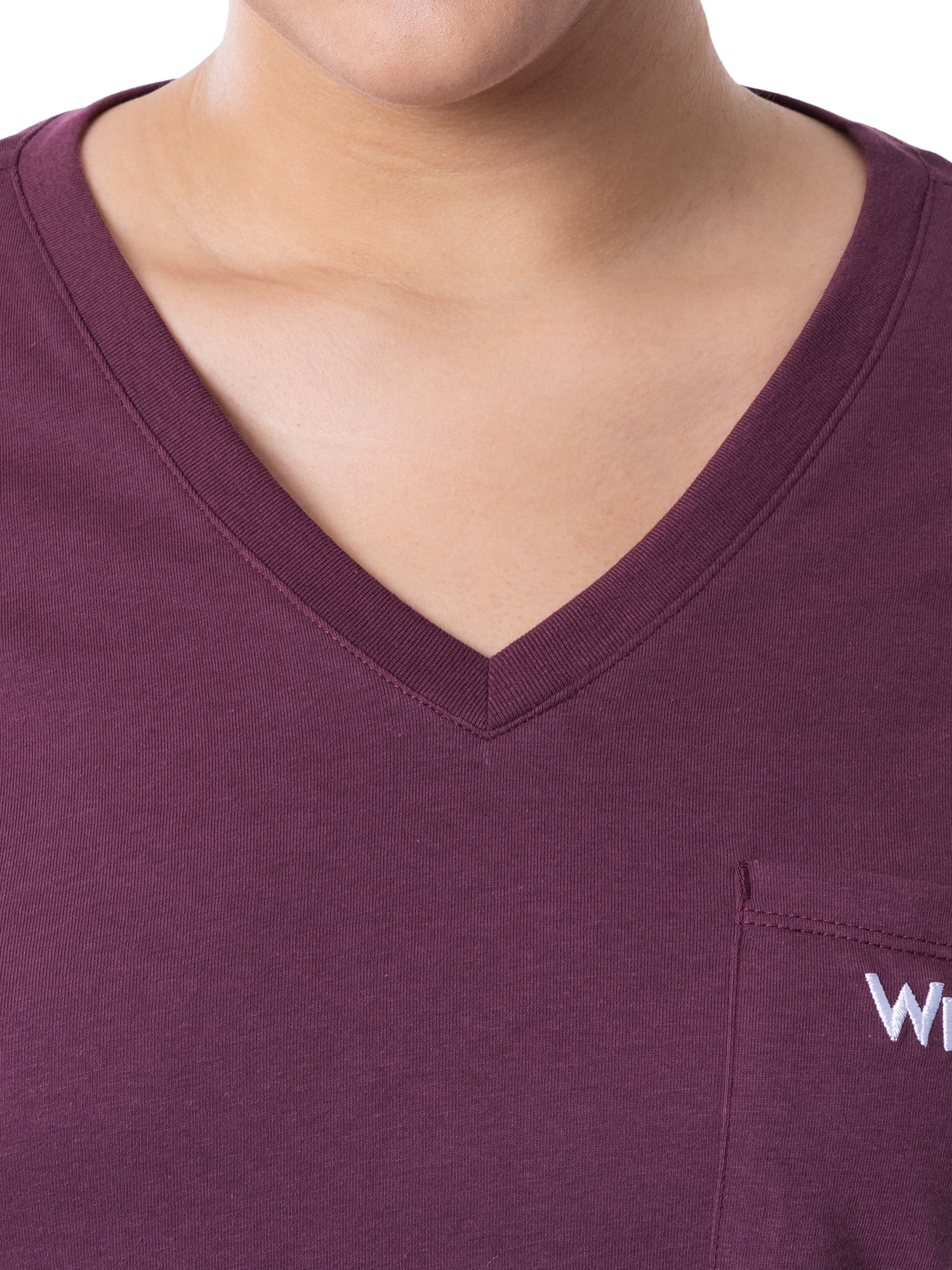 Wrangler Women's Short Sleeve V-Neck Sleepshirt, S-4X