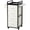 Black & White, variant on Beauty Salon Trolley Cart, Salon Cabinet with 360? Wheels, 4 Drawer, 5 Tool Holders, Mobile Hair Station Rolling Cart for Hair Stylist Beauty Barbershop (Black & )