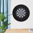 thumbnail image 4 of IFANLANDOR Dartboard Protection Mat EVA Black 1 Set for Wall Surround and Home Use, 4 of 8