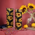 thumbnail image 4 of Sunflower Tumbler,20 Oz Skinny Tumbler with Lid and Straw,Birthday Gifts for Women Mom Daughter Girlfriend Teenage Girls Bridesmaid,Sunflower Travel Iced Coffee Cup Mug, 4 of 6