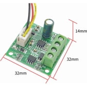 CHANCS PWM Speed Controller DC 1.8V-15V 2A Motor Control Module Control Board PWM Driver Board 2PCS