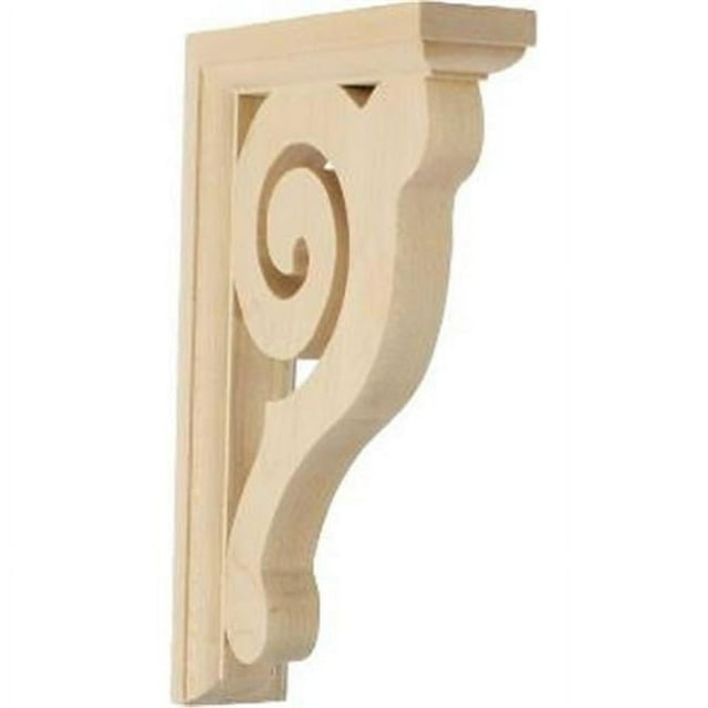 Ekena Millwork BKT01X06X08BUCH Support de Poche 1.5 Po L x 6 Po P x 8.5 Po H - Cerisier