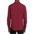 thumbnail image 5 of George Men's and Big Men's Long Sleeve Stretch Poplin Shirt, 5 of 6