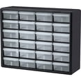 thumbnail image 2 of Akro-Mils 10124 Plastic Storage Cabines 24-Drawer 6-3/8-Inch x20-Inch x16-Inch BK/CL, 2 of 3