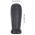 thumbnail image 4 of Weiweiguan 8 Pcs Poignées de Machine de Football de Table en Plastique (Noir), 4 of 7