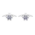 thumbnail image 2 of Fiudx Pendientes Elegantes con Incrustaciones de Diamantes de Imitación, Joyería Hipoalergénica, Versátiles para El Día a Día, Regalo para Fiestas, Bodas y Aniversarios, Accesorio de Moda para Hombre, 2 of 6