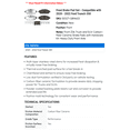 thumbnail image 2 of Front Brake Pad Set - Compatible with 2020 - 2022 Ford Transit-350 2021, 2 of 2