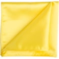 thumbnail image 1 of HSHDLDF KissTies Mens Pocket Square Solid Satin Handkerchief, 1 of 2