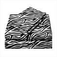 thumbnail image 2 of Full XL Size 500-Thread-Count 4-PCs Bed Sheet Set, Luxury Egyptian Cotton Sheet Set – Soft, Durable & Breathable Bedding, Fits Mattress Upto 19-24" Deep Pocket, Zebra Print, 2 of 5