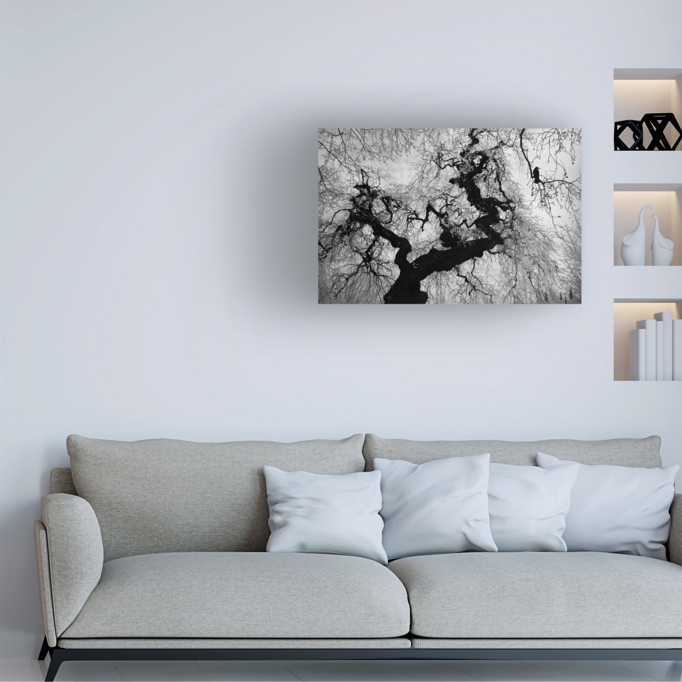 Trademark Fine Art Nicoleta Gabor  if on a winter's day Canvas Wall Art
