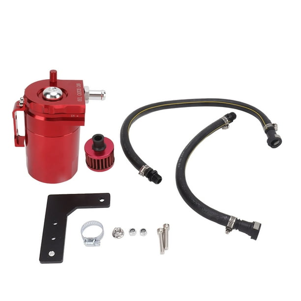Oil Catch Can Kit,400ml Oil Catch Can Air Oil Separator Oil Catch Tank Effortless Installation