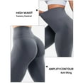 thumbnail image 3 of Scrunch Butt Lifting Leggings for Women Amplify Contour Seamless Workout Gym Leggings High Waisted Sport Active Yoga Pants, 3 of 7