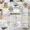 thumbnail image 4 of Better Trends BATO24SBE Better Trends Torrent Collection 100% Cotton 24' Square Bath Rug in Beige, 4 of 4