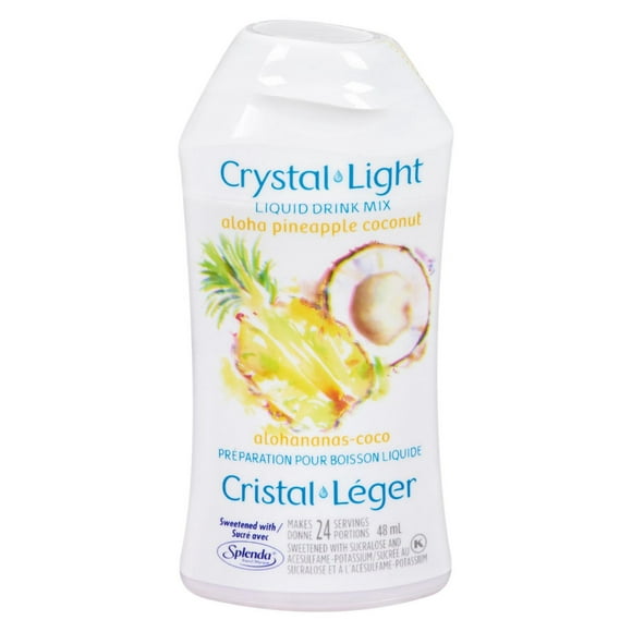 Préparation pour boisson liquide Cristal Léger Alohananas-coco 48mL