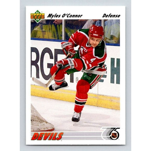 1991-92 Pont Supérieur 485 Myles O'Connor New Jersey Devils