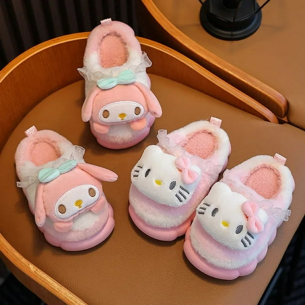 Baby fur slippers outlet
