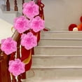 thumbnail image 4 of 6pcs Paper Flowers 3D Atmosphere Crepe Paper Flowers Handcrafted Home Decor, 4 of 8