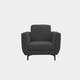 thumbnail image 1 of Sillon Nipon Tela Curri Black Inlab Muebles Sillones Sillones Nipon, 1 of 2